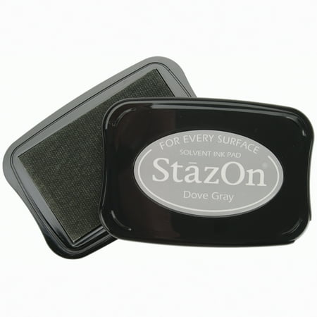 StazOn Solvent Ink Pad-Dove Gray