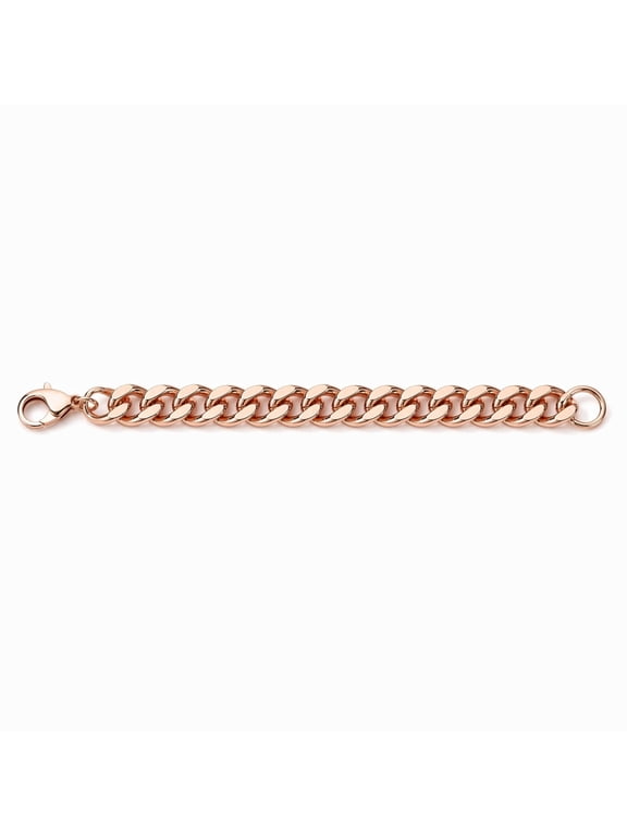 1 Pc Solid Copper Link Bracelet 7.5 Inch Braided Chain Durable Rustic Jewelry