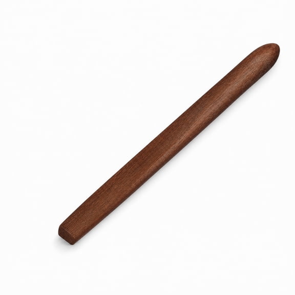 Stcellnmex 11 Inch Wooden Sourdough Bread Mixing Stir Stick Spurtle Paddle Walnut Brown