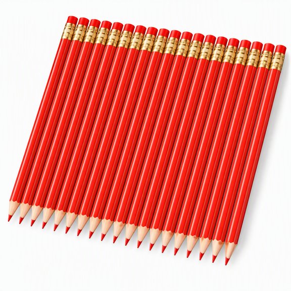Stcellnmex 24pcs Checking Pencils Pre-Sharpened with Eraser Tops for Marking Editing Grading