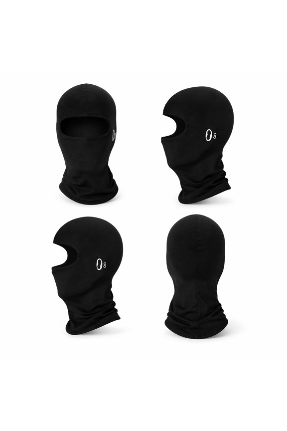 4 Pcs Balaclava Face Mask Reflective Stripes Windproof for Cycling Skiing Outdoor