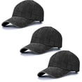 thumbnail image 1 of Stcylzfu 3pcs Vintage Washed Baseball Cap - Distressed Retro Dad Hat for Streetwear & Daily Outfits | Adjustable Unisex Fit, 1 of 6