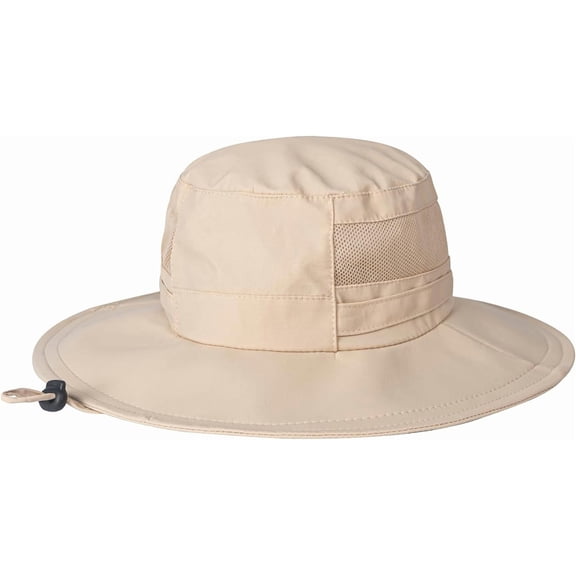 Stcylzfu All-Weather Sun Hat for Men & Women: UPF 50 Waterproof & Foldable Wide Brim Boonie Hat for Hiking, Fishing, Garden