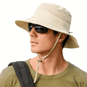 Stcylzfu Sun Hats for Men Women Fishing Hat UPF 50+ Breathable Wide Brim Summer UV Protection Hat