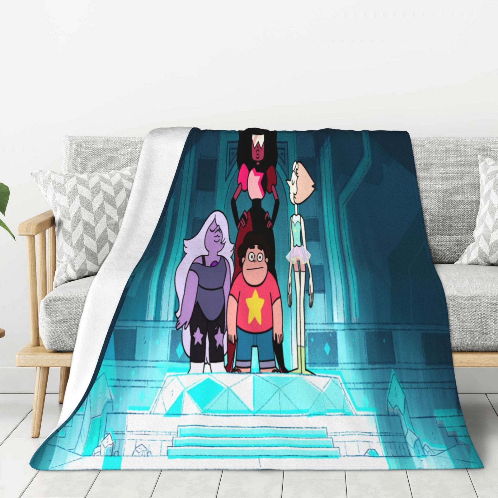 Ste_Ven_Universe Blanket Warm Comfortable Lovely For Womens Mens Kids