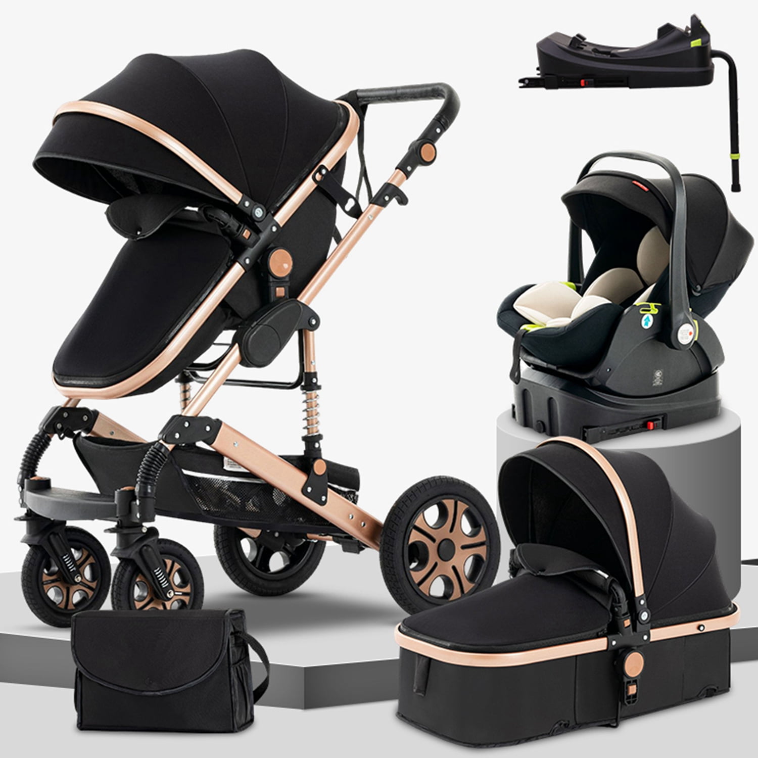 SteAnny Baby Stroller Travel System Portable Baby Carriage Unisex