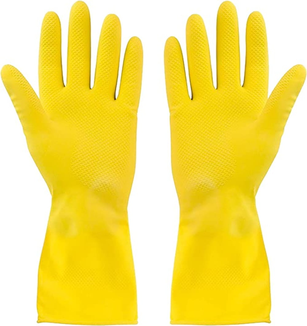 Magic Silicone Gloves Scrubbing Gloves for Dishes, Dishwashing Gloves With  Scrubbers, Dish Gloves for Kitchen, Car Wash, and Pet Care Guantes Para