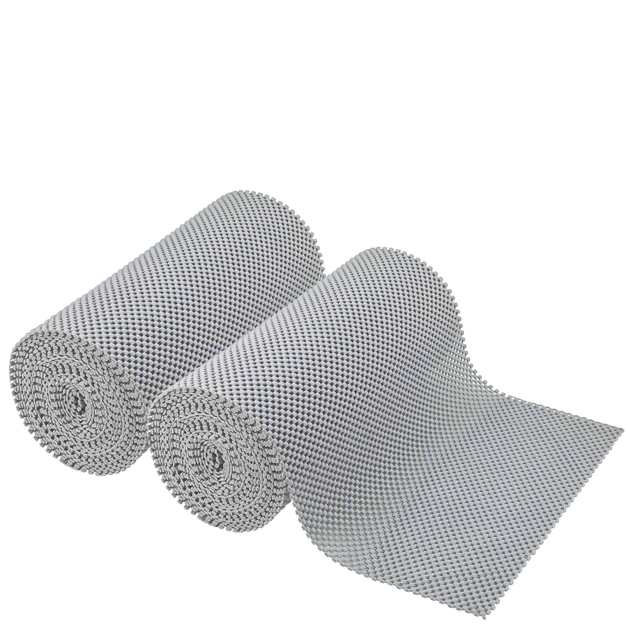 SteadMax Shelf Liner, 12 in x 40 FT Total, Non-Adhesive, Non-Slip Grip Drawer  Liner, Gray (2 Rolls) 