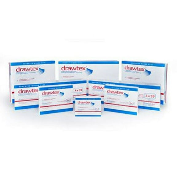 SteadMed 00301, Drawtex? Non-Adherent Dressing, LevaFiber, 1/Each (761645_EA)