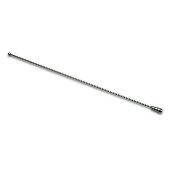 Steadfast Auto Ford Truck and SUV 14 Inch Fixed Mast Antenna - Chrome - F-150 F-Series Ranger Explorer