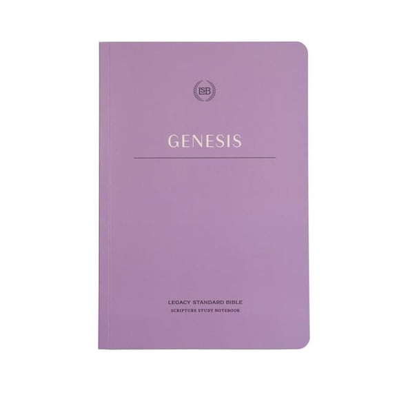 Steadfast Bibles 292407 LSB Legacy Standard Bible Scripture Study Notebook - Genesis - Softcover