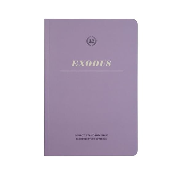 Steadfast Bibles 292408 LSB Legacy Standard Bible Scripture Study Notebook - Exodus - Softcover