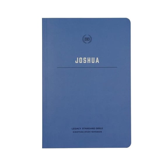 Steadfast Bibles 292412 LSB Legacy Standard Bible Scripture Study Notebook - Joshua - Softcover