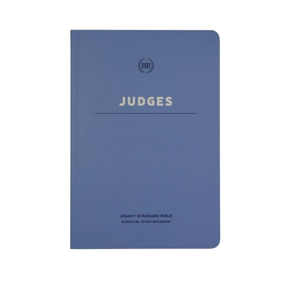 Steadfast Bibles 292413 LSB Legacy Standard Bible Scripture Study Notebook - Judges - Softcover