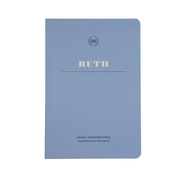 Steadfast Bibles 292414 LSB Legacy Standard Bible Scripture Study Notebook - Ruth - Softcover