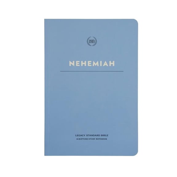 Steadfast Bibles 292419 LSB Legacy Standard Bible Scripture Study Notebook - Nehemiah - Softcover