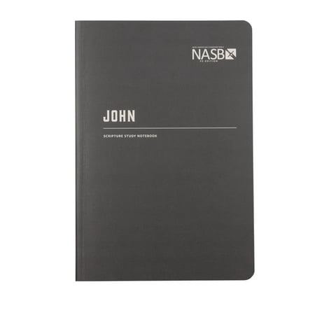 Steadfast Bibles 292437 NASB 1995 Scripture Study Notebook - John Second Edition - Softcover