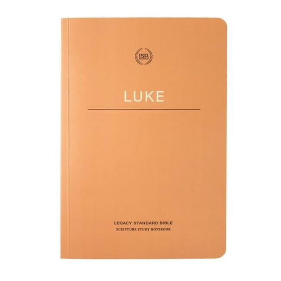 Steadfast Bibles 312932 LSB Legacy Standard Bible Scripture Study Notebook - Luke - Softcover