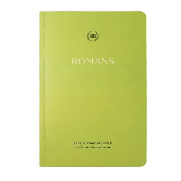 Steadfast Bibles 312939 LSB Legacy Standard Bible Scripture Study Notebook - Romans - Softcover