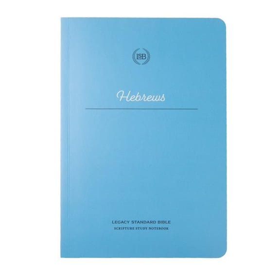 Steadfast Bibles 312949 LSB Legacy Standard Bible Scripture Study Notebook - Hebrews - Softcover