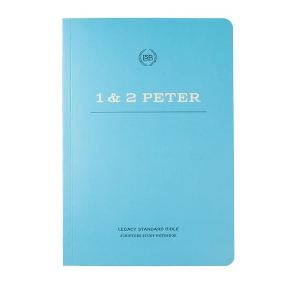 Steadfast Bibles 320650 LSB Legacy Standard Bible Scripture Study Notebook - 1 & 2 Peter - Softcover