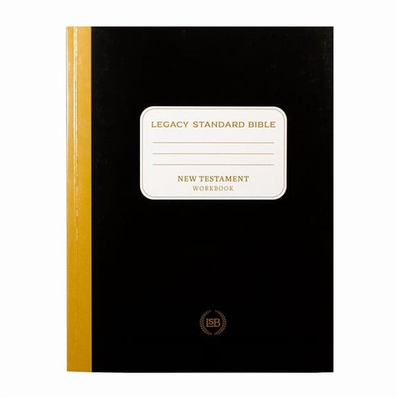Steadfast Bibles 359644 LSB Legacy Standard Bible Testament Workbook - Softcover