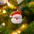 thumbnail image 1 of Steadlien Soft Plush Christmas Tree Ornament - Cute Doll Pendant with Polyester Fabric - Festive Holiday Decoration for Tree and Home Seasonal Celebration, 1 of 6
