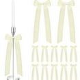 thumbnail image 1 of Steadline 10-Piece Satin Decorative Bow Set in 8 Colors for Valentine's Day Gift Wrapping and Party Decor - Polyester Ribbon Perfect for Craft and DIY Projects, 1 of 7