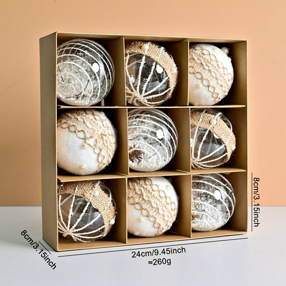 Steadline 18 Piece Christmas Ball Ornament Set With Assorted Designs - Complete Holiday Decor Collection For Tree And Home Display Colorful Plastic Construction With Secure Hanging Loops