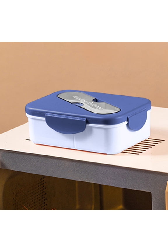 Steadline 2 Compartments Meal-Prep Containers with Lids, Microwave & Dishwasher Safe, Reusable Divided Food Food Storage Containers -Stackable for Travel, Campus and Work