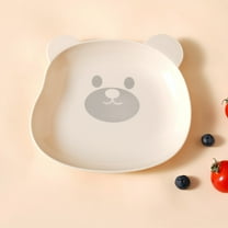 Steadline 2 Pack Bone Spitting Plates Small Snack Dishes for Fruits Nuts and Finger Food Durable Plastic Serving Trays for Party Gathering and Home Use Easy to Clean and Stackable Design