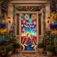 thumbnail image 1 of Steadline 2026 New Year Happy Door Curtain 180x90cm Multi-Color Holiday Fabric Decoration Spring Festival Door Cover Christmas Home Decor Party Background Decoration, 1 of 7