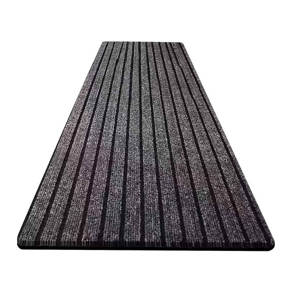 Steadline 40x60cm Non-Slip Entry Rug,Large Area Kitchen Floor Mat with Striped Pattern,Durable Household Foot Carpet for Doorway and Hotel Use,Easy Clean Water Absorbent Design