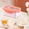 thumbnail image 1 of Steadline Bento Box Adult Lunch Box, 3 Compartment Meal Prep Containers with Lids,Lunch Box Containers for Adults Men Women, Food Storage Containers - Microwave, Dishwasher Safe, 1 of 6