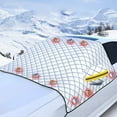 thumbnail image 1 of Steadline Car Windshield Snow Cover,Thickened Magnetic Frost Protector,Full Protection Winter Car Cover,All Season Vehicle Shelter,Essential Winter Driving Accessory,Holiday Car Gadget, 1 of 6