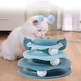 thumbnail image 1 of Steadline Cats Toy Tower of Tracks 3-Level Cat Track Toy with 3 Balls, Interactive Toy for Indoor Cats, 1 of 6