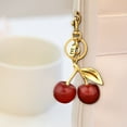 thumbnail image 1 of Steadline Cherry Themed Keychain Bag Charm Pendant Accessory for Keys Backpacks Purses Stylish Decorative Gift Idea Durable Material Everyday Carry, 1 of 5