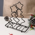 thumbnail image 1 of Steadline Christmas Tree Shaped Napkin Holder Metal Tabletop Organizer for Kitchen Dining Countertop Holiday Themed Decorative Functional Storage Rack, 1 of 6