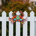 thumbnail image 1 of Steadline Coastal Crab Wall Decor - Rustic Metal Garden Hanging Ornament With Weatherproof Finish For Outdoor And Indoor Display With Nautical Theme And Seasonal Charm For Home And Patio Styling, 1 of 6