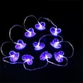 thumbnail image 1 of Steadline Colorful Heart LED String Lights Romantic Valentine's Day Decor for Home with Warm White Feature Unique Holiday Lighting Gift for Couples Anniversary, 1 of 6