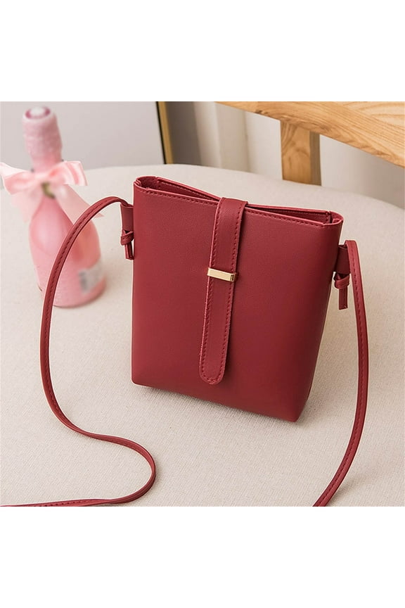 Compact Crossbody Phone Bag with Multiple Compartments - Lightweight Shoulder Purse for Everyday Carry and Mobile Essentials