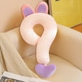 thumbnail image 1 of Steadline Cooling Question Mark Shaped Neck Pillow with Ice Silk Fabric - Ergonomic Support for Office Nap Car Travel and Home Use, 1 of 6