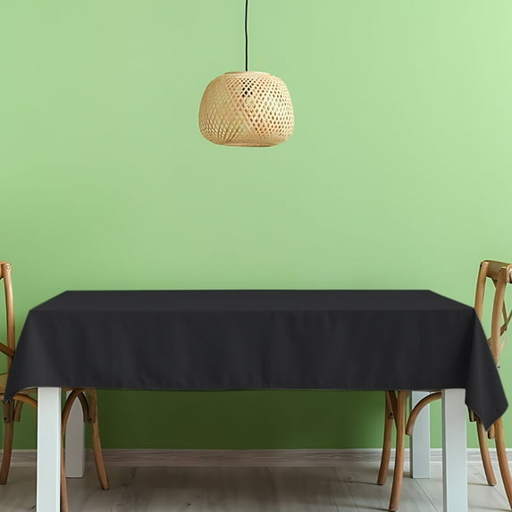 Steadline Disposable Party Table Cover - Waterproof PEVA Tablecloth For Events And Gatherings With Easy Clean Surface And Multiple Color Options For Holiday Celebrations And Special Occasions