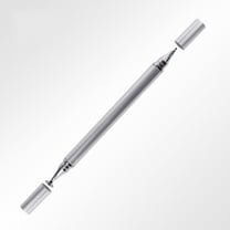 Steadline Dual Tip Magnetic Stylus - 2-in-1 Disc Capacitive Pen With Ballpoint - Universal Tablet And Phone Writing Tool - No Battery Required Precision Stylus