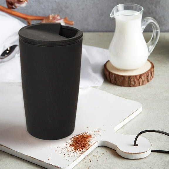 Steadline Eco-Friendly Wheat Straw Coffee Mug with Leak-Proof Lid - Insulated Travel Cup for Hot and Cold Beverages On-The-Go
