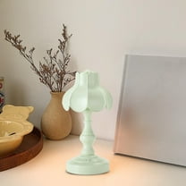 Steadline European Style Vintage USB Rechargeable LED Table Lamp Mini Night Light for Bedroom Home Decor with Multiple Color Options