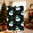thumbnail image 1 of Steadline Festive Christmas Blanket - 100x75cm Soft Polyester Throw with Holiday Gift Box Pattern for Sofa Bed Couch Decor Winter Warmth Seasonal Home Decoration, 1 of 7
