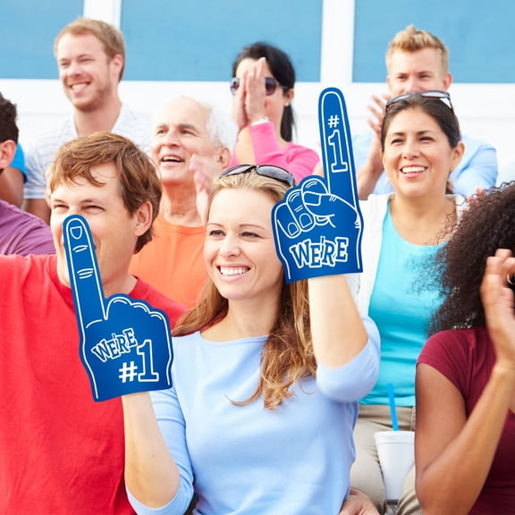 Steadline Foam Finger Cheering Hand with Comfortable EVA Material for Sports Events Fan Gear Stadium Accessory Team Spirit Enhancement