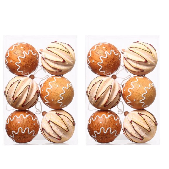 Steadline Foam Gingerbread Man Christmas Ornaments - Colorful Lightweight Tree Decorations with Hanging Rope for Indoor Outdoor Holiday Display to Create Festive Winter Atmosphere