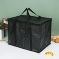 thumbnail image 1 of Steadline Foldable Insulated Grocery Bag With Thermal Lining - Large Capacity Food Carrier For Picnics And Catering Reusable Shopping Tote With Comfortable Handles For Daily Use, 1 of 7